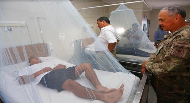 Militares FAP que contrajeron dengue en el norte se recuperan satisfactoriamente