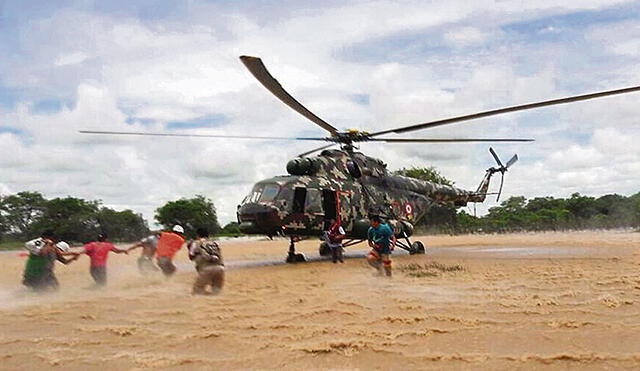 El Niño: 700 soldados están listos para prestar ayuda por evento climatológico
