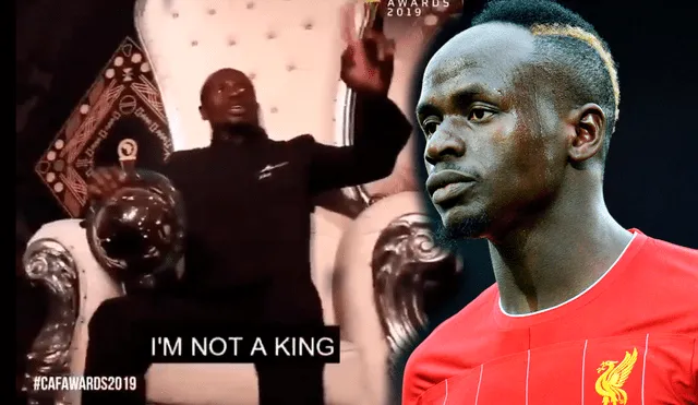 Video viral, Sadio Mané rechaza que lo llamen rey tras ser elegido como el  mejor jugador de África, Fotos, Deportes