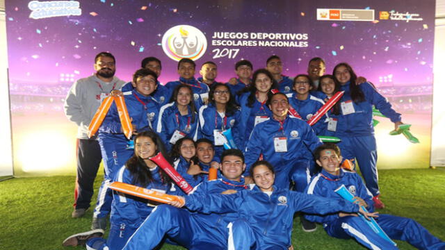 Equipos de pueblos originarios en final de los Juegos Deportivos Escolares Nacionales 2017 