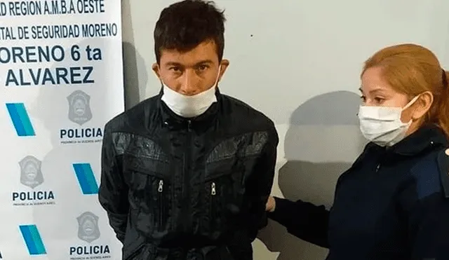 Jacinto Apodaca esacusado por “doble homicidio calificado por el vínculo y por mediar violencia de género”. Foto: Clarín