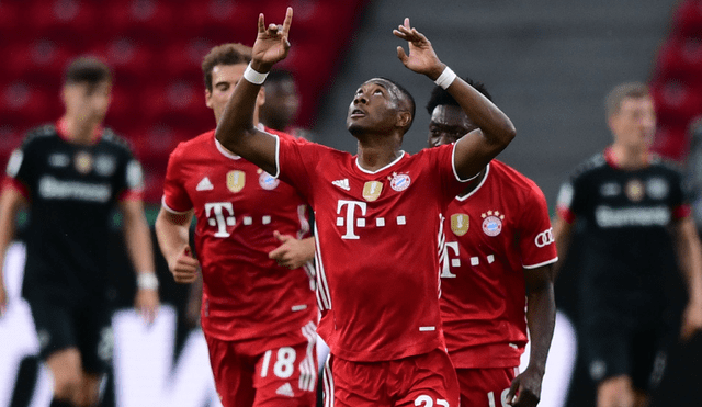 Alaba abrió el marcador para el Bayern Múnich. (Créditos: AFP)