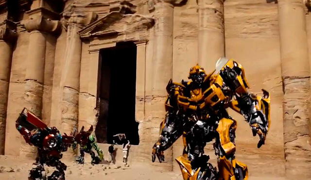 Desliza las imágenes para ver cómo luce una de las famosas locaciones mostradas en Transformers 2. Foto: captura de YouTube/Transformers