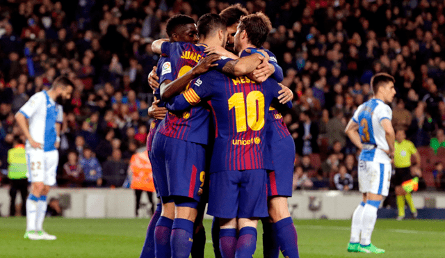 Barcelona iguala récord histórico en la Liga española