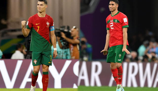 Portugal vs. Marruecos: solo un equipo pasará a la semifinal de Qatar 2022. Foto: composición LR/AFP