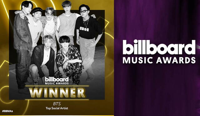 Primer premio de BTS en los Billboard Music Awards 2020. Foto: Billboard