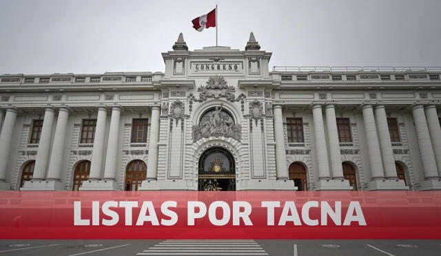 Partidos inscribieron listas por Tacna para el Congreso. Foto: Composición La República.
