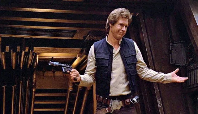Harrison Ford fue Han Solo en Star Wars.