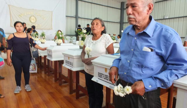 Entregan restos de 27 víctimas del terrorismo en Huánuco