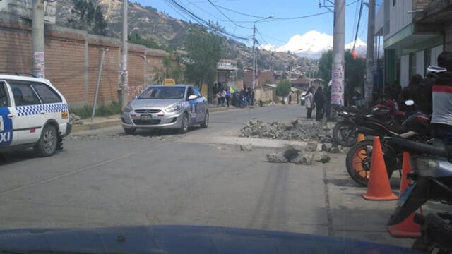 #YoDenuncio: obra inconclusa molesta a vecinos de Huaraz