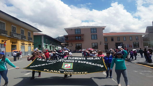 Cajamarca: movilización de maestros continúa