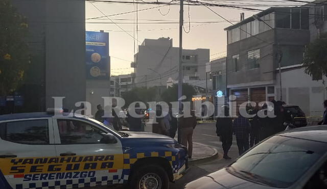 Arequipa. víctima fue llevado a un hospital por serenos de la Municipalidad de Yanahuara. Foto LR