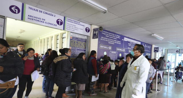Las consultas externas en hospitales de Cusco fueron suspendidas y serán reprogramadas.