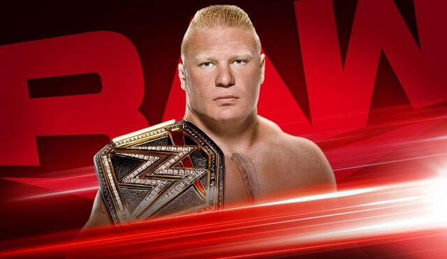 WWE RAW EN VIVO desde Orlando, Florida con Brock Lesnar previo a WrestleMania 36. Foto: WWE