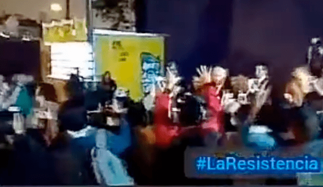 Grupos fujimorista de “La Resistencia” que se reunieron con Bartra atacan a Vargas Llosa