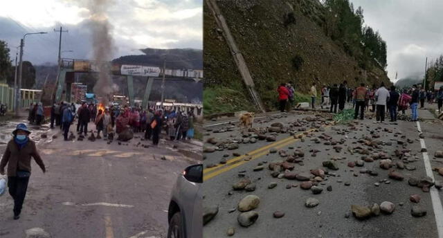 Se registran varios piquetes en diversas localidades de Cusco. Foto: Iletrados Noticias.