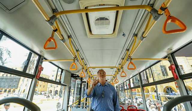 Metropolitano: Muñoz inspecciona buses con alternativas de ventilación [VIDEO]