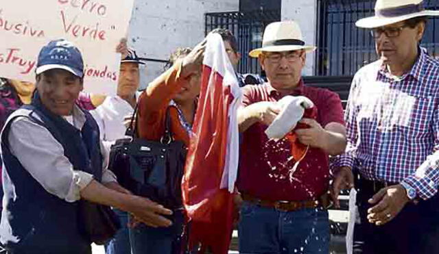 Pobladores piden que Sunat y minera Cerro Verde sean denunciadas