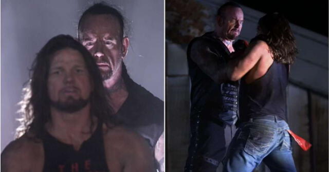 Undertaker vs. AJ Styles en Wrestlemania 36.