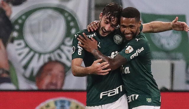 Palmeiras derrotó a Bolívar por la fecha 5 del Grupo B de la Copa Libertadores 2020. Foto: AFP.