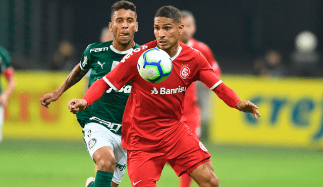 Paolo Guerrero regresó a Brasil para unirse al Inter de Porto Alegre.