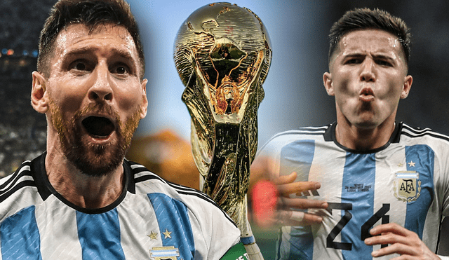 Lionel Messi y Enzo Fernández fueron los héroes argentinos ante México. Foto: composición LR/ AFP