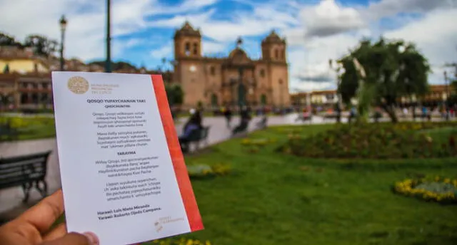 Himno al Cusco se cantará en quechua en actos cívicos 