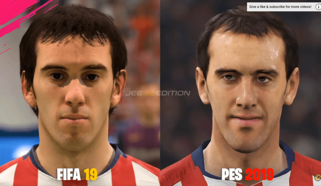 Fifa o Pes: ¿Quién tiene los futbolistas más parecidos a la vida real?