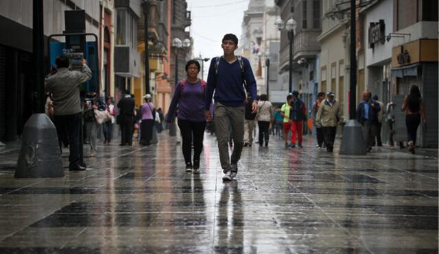 Senamhi pronosticó lloviznas hasta este jueves en Lima