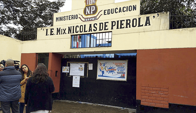 Escenario. Colegio ubicado en El Agustino recibirá el apoyo de psicólogos, anunció el Minedu.