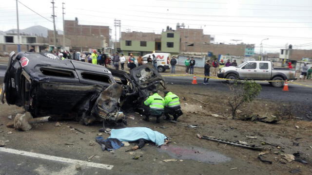 Ancón: accidente de tránsito dejó 4 muertos