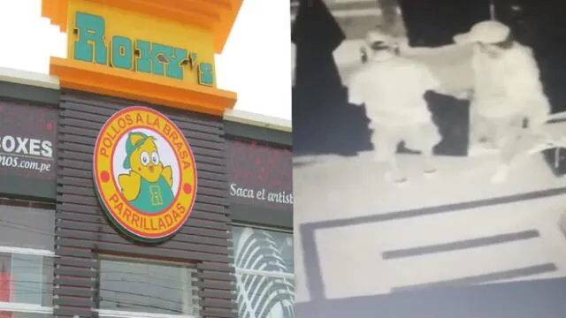 Asalto a pollerías Roky's. Créditos: Captura Latina.