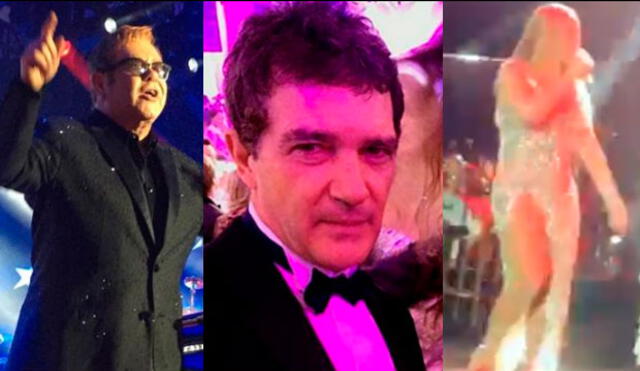Multimillonario reunió a Antonio Banderas, Elton John y Mariah Carey para la boda de su nieta | VIDEOS Y FOTO