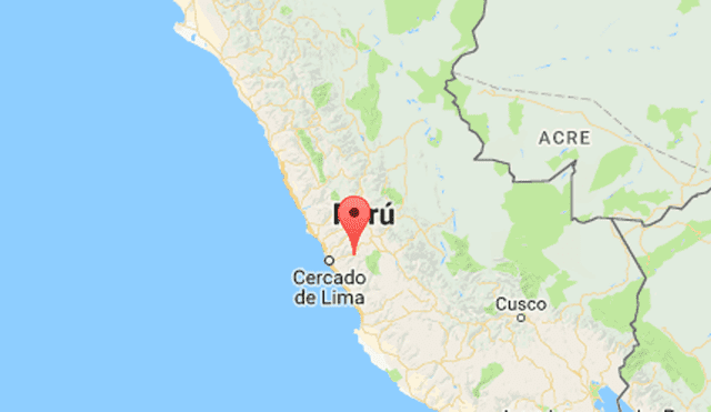 Lima: Sismo de 3.5 grados remece Matucana