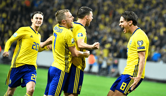 Suecia venció 1-0 a España por el clasificatorio rumbo a la Euro 2020 gracias al gol del atacante Marcus Berg.
