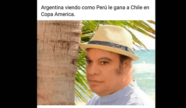 Perú vs Chile: memes tras clasificar a la final de la Copa América 2019. Foto: Facebook.