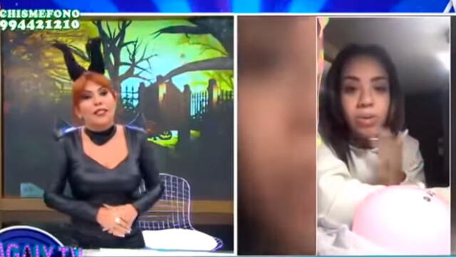 Magaly Medina responde insultos de Mirella Paz