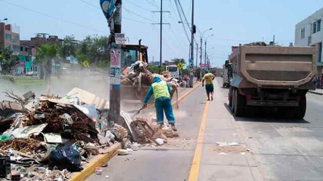 SMP: recogen más de 40 toneladas de basura y desmonte 