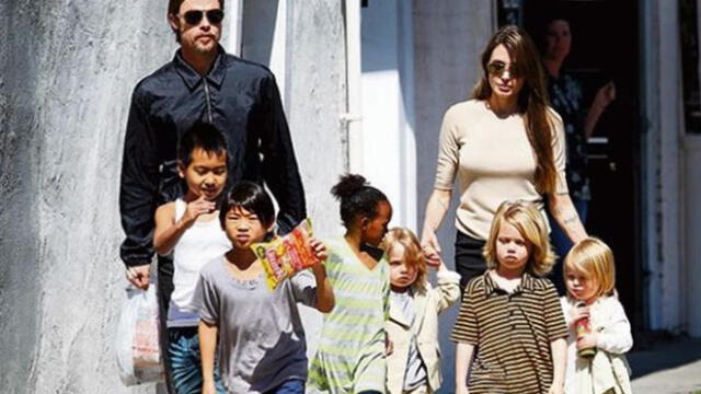 Brad Pitt disfruta de las cosas simples de la vida con sus hijos