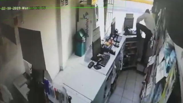 Los Olivos: capturan a dos delincuentes que robaron en una farmacia