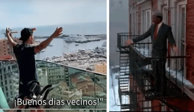 Coronavirus: Cesc Fábregas saluda a sus vecinos desde su balcón y recibe insultos.