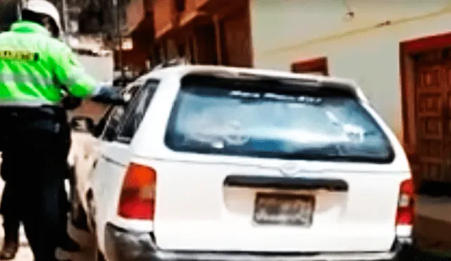La Libertad: Policía interviene vehículo que transportaba cadáver 