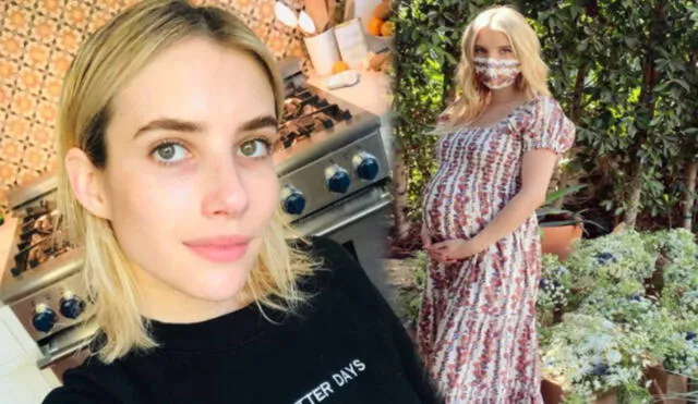 Emma Roberts comparte en Instagram imágenes inéditas de su baby shower