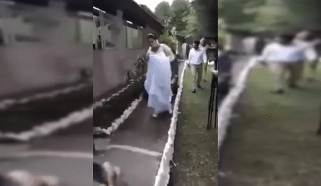 Facebook Viral: Insólita forma en que un hombre fue llevado a su boda [VIDEO]