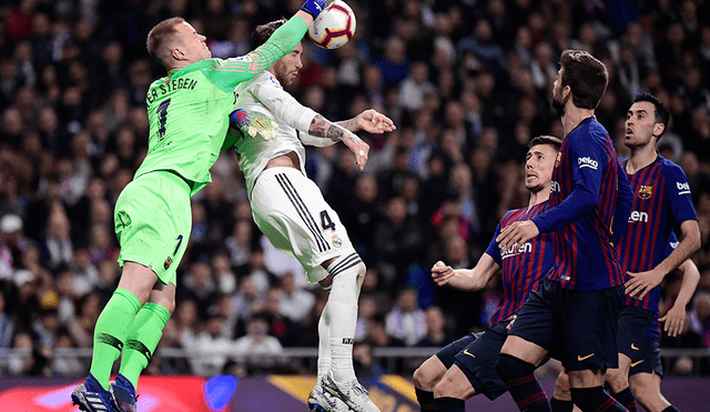 Barcelona vs. Real Madrid EN VIVO ONLINE EN DIRECTO vía ESPN DirecTV por la fecha 10 de la Liga Santander 2019-20.