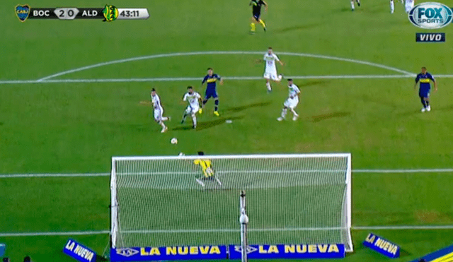 Boca vs Aldosivi: la gran combinación del 'Xeneize' que terminó en el golazo de Zárate