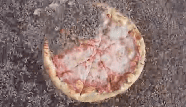 Vía YouTube: Más de 10 mil hambrientas larvas devoran una pizza entera en pocos minutos [VIDEO]