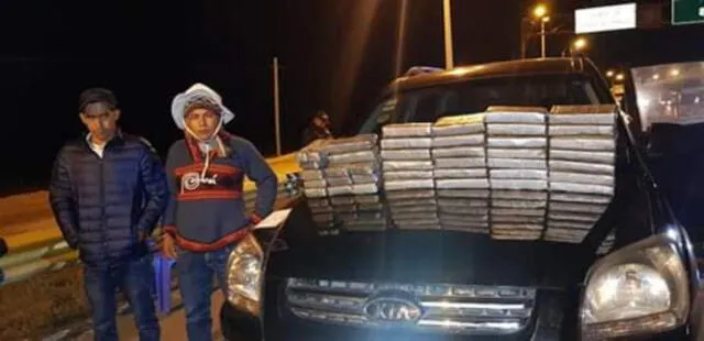Arequipa: PNP incauta 30 kilos de cocaína procedente del VRAEM