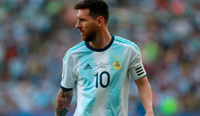 El último partido de Messi con la selección argentina fue el pasado 6 de junio de 2019. Foto: AFA