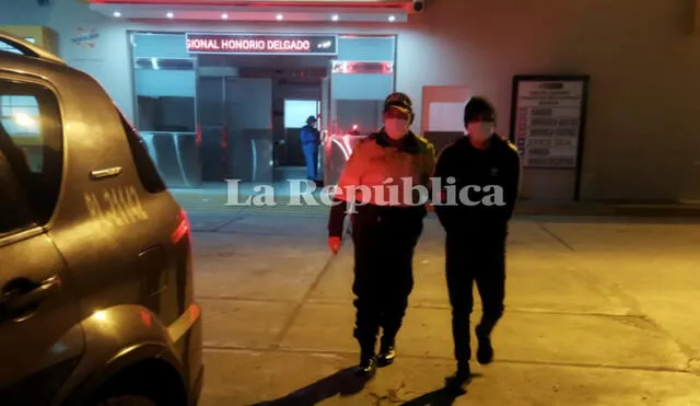 Arequipa. detienen a sujeto acusado de ultrajar a su cuñada de 17 años. Foto PNP